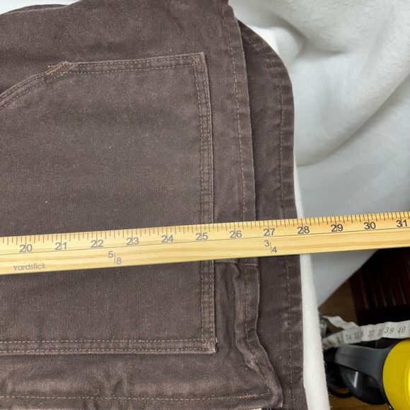 Carhartt Womens Plus Fit Sherpa Lined Vest 2X Brown Sleeveless Work Utility - Picture 14 of 14